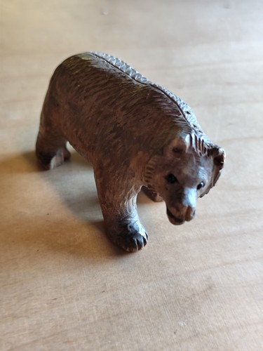 Bär handgeschnitzt holz - holz, figur
