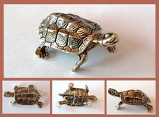 Messing Figur Schildkröte