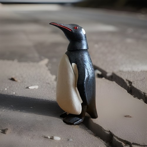 Breba pinguin mit - pinguin, wackelkopf